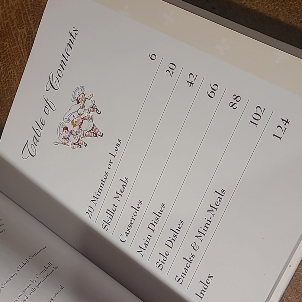 2001 Campbell's Classic Recipes Book Harcover - Picture 6 of 6